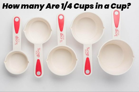 how many are 1/4 cups in a cup
