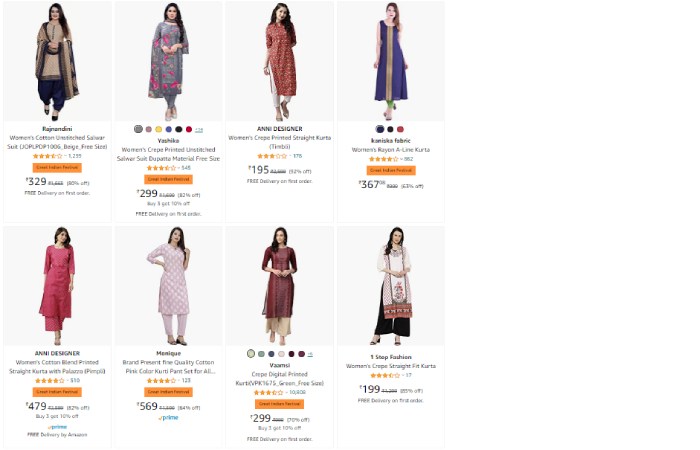 Snapdeal Combo Offers Today-Kurtis