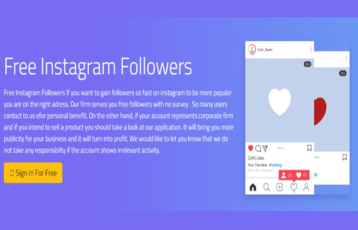 FreeInstagram followrs